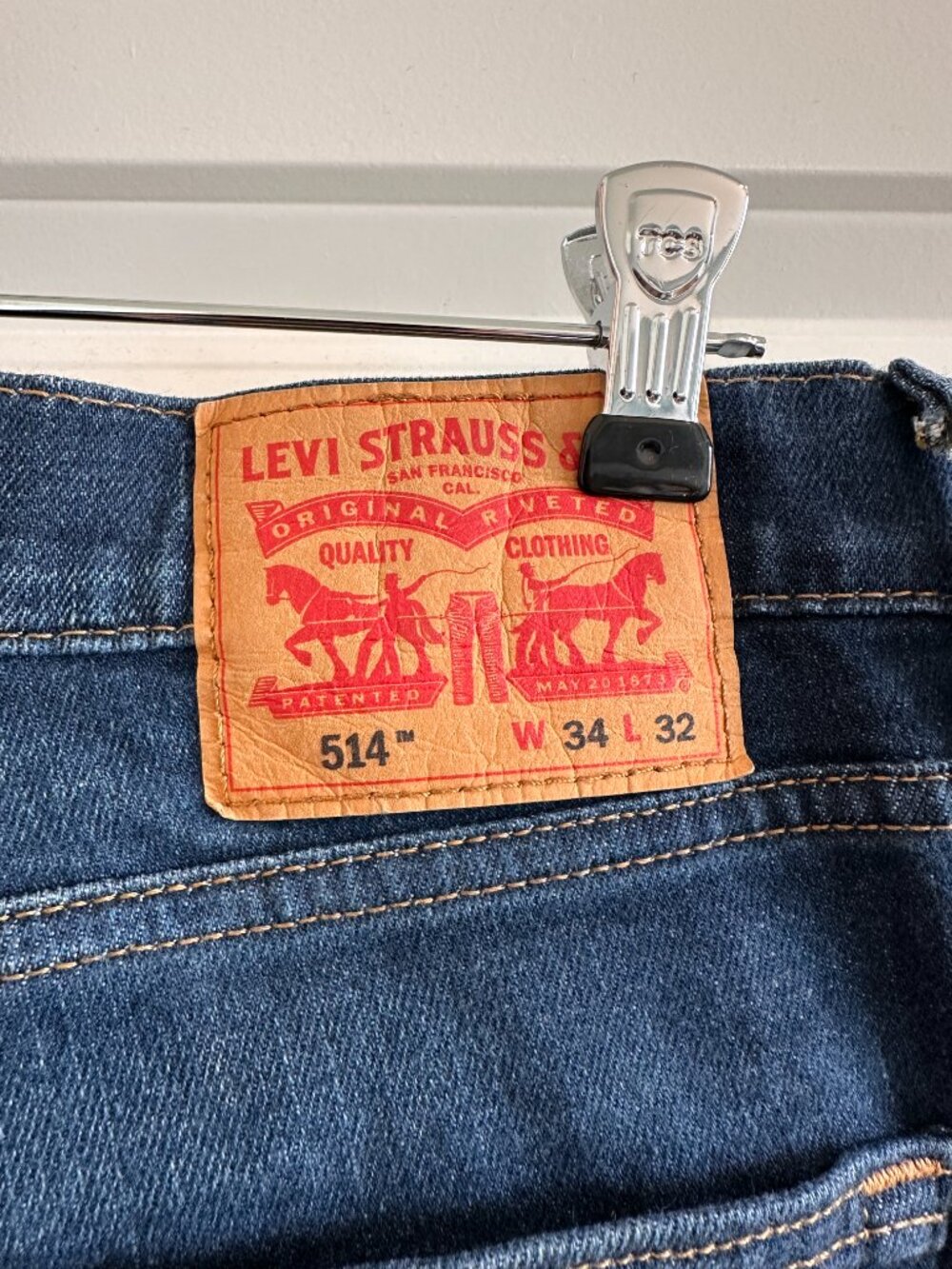 Levi's Men's 514 Straight Jeans 34w 32l